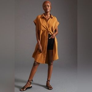 Anthropologie Maeve 5-in-1 Side-Slit Relaxed Tunic